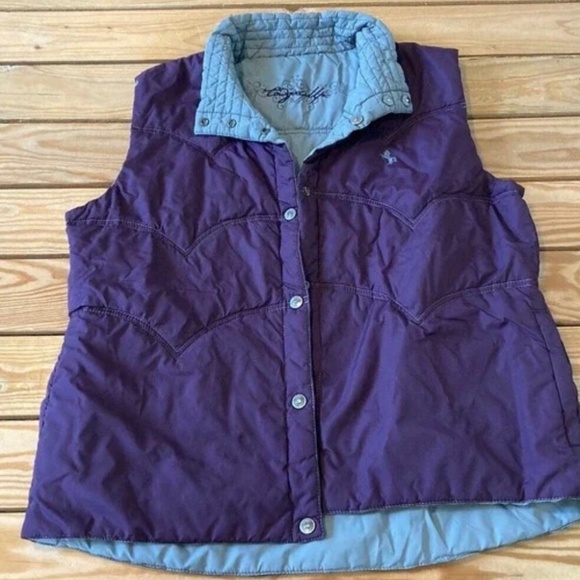 Cowgirl Up Reversible Quilted Vest - Picture 1 of 3